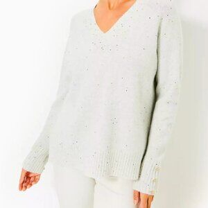 Lilly Pulitzer V-neck Kaycee Sequin Sweater